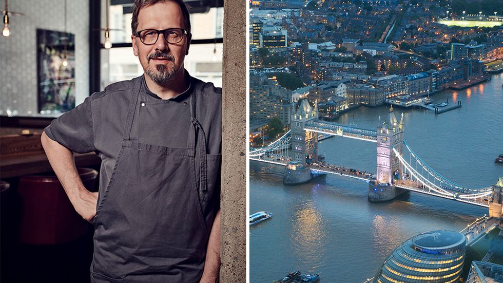 London – världens bästa matstad enligt kocken Stefan Ekengren.