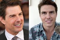 Den riktiga Tom Cruise till vänster. Deepfake-Tom Cruise till höger. 