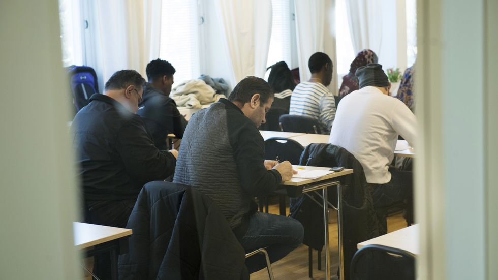 Svenska för invandrare (SFI) hade 163 000 elever i fjol. Arkivbild.