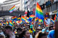 Stockholm Prideparaden 2019. Arkivbild.