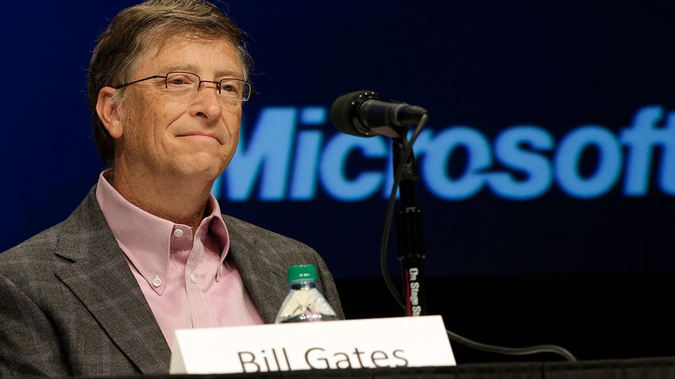 Bill Gates lyssnar inte på Gustav Fridolin