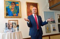 Fredrik Reinfeldt höll på tisdagen pressträff med anledning av att hans bok ”Halvvägs” gavs ut på Albert Bonniers Förlag.