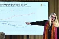 SKL:s chefsekonom Annika Wallenskog presenterar ekonomirapporten