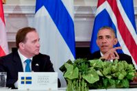 Obama gillar Sverige men tänker inte försvara oss, eftersom vi inte är med i Nato.