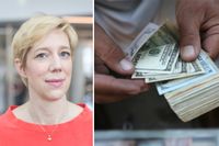 Anna Breman, chefsekonom på Swedbank, men att dollarfallet snart hejdas.