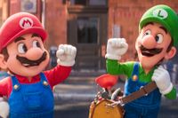 De italienska rörmokande bröderna Mario och Luigi. 