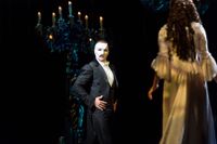 Peter Jöback och Emmi Christensson i den svenska uppsättningen av "The phantom of the opera". Arkivbild.