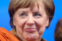 Angela Merkel (CDU) stärkte sin ställning i delstaten Saarland. 