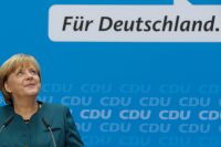 Tysklands förbundskansler Angela Merkel leder en nation som beskrivs som den mest betydande i Europa just nu.