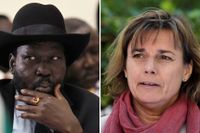 Isabella Lövin (MP), minister för internationellt utvecklingssamarbete och klimat, tror inte på att dra in på biståndet för att sätta press på regeringen i Sydsudan. Till höger: Sydsudans president Salva Kiir.
