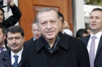 Turkiets president Tayyip Erdogan.