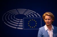 Tysklands försvarsminister Ursula von der Leyen föreslås bli ny ordförande i EU-kommissionen. Arkivfoto.