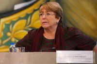 FN:s människorättschef Michelle Bachelet.