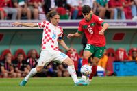 Luka Modrics Kroatien och Marocko spelade 0–0 i de båda nationernas VM-premiär.