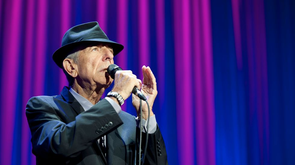 Leonard Cohen, 1934–2016.
