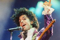 Prince under ”Purple rain”-turnén 1985. 