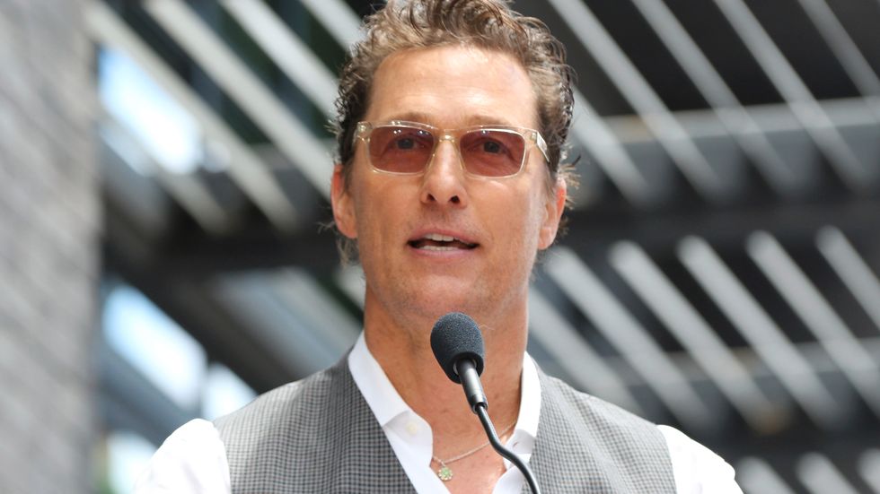 Matthew McConaughey utesluter inte att bli politiker. Arkivbild.