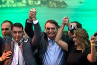 Jair Bolsonaro, brasiliansk högerpolitiker som leder opinionsmätningar inför kommande val.