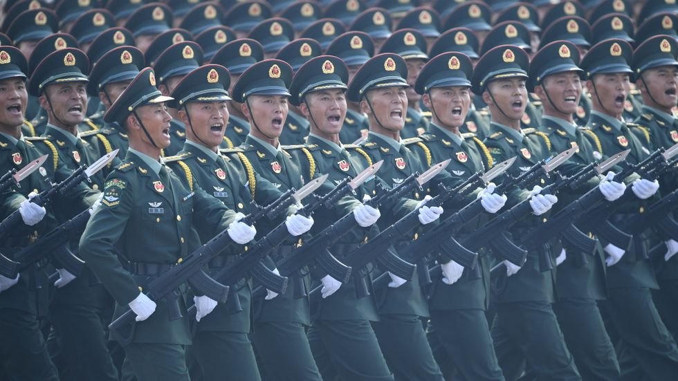 Nationaldagsfirande i Peking – på söndag är det dags igen.