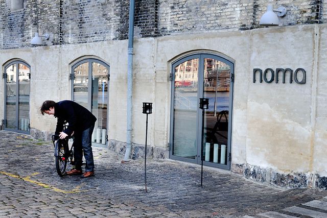 Restaurang Noma i Köpenhamn.