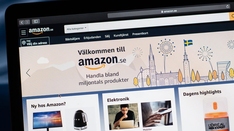 Näthandelsgiganten Amazon öppnade nyligen en svensk sajt. E-handelsjätten som började med bokförsäljning slår sig nu in på apoteksmarknaden, till en början bara i USA. Arkivbild.