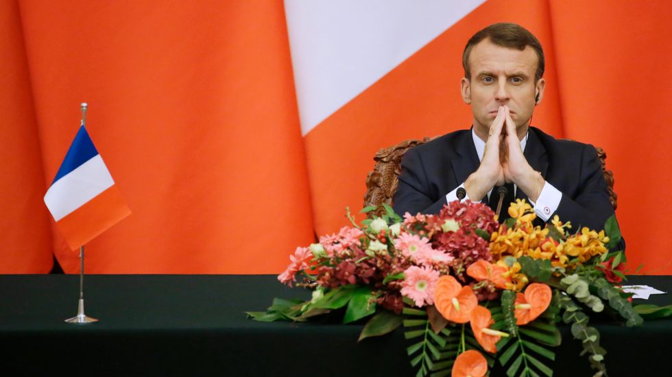 Frankrikes president Emmanuel Macron är rädd för att försvarsalliansen Nato spelat ut sin roll.