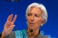Nomineringen av Christine Lagarde till ny chef för Europeiska centralbanken hyllas av svenska ekonomer. Arkivbild.