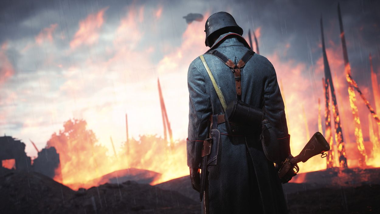 ”Battlefield 1” utspelar sig under första världskriget, och balanserar mellan krigets spänning och dess fasor.