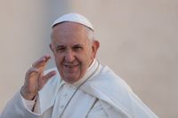 Påve Franciskus har rykte om sig att vara särskilt pratsam på sina flygresor.