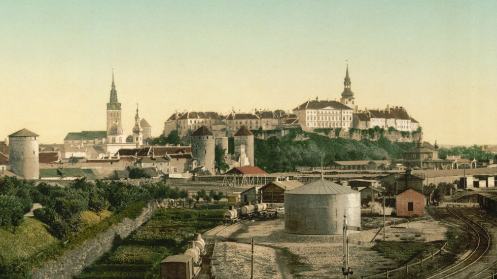 Reval (i dag Tallinn), vykort från 1899.