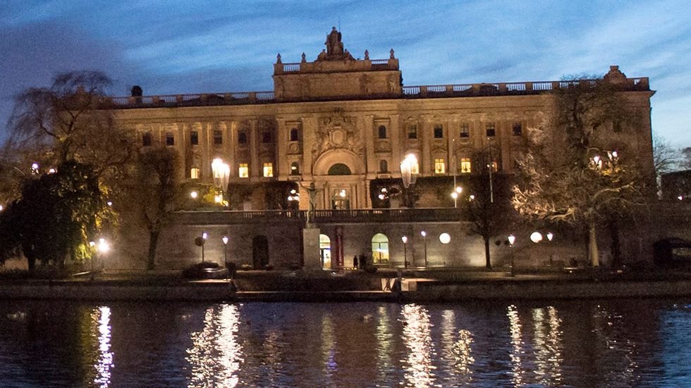 Riksdagshuset i Stockholm.
