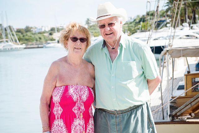 Molly Shackleton, 76, och Ken Crosby, 81, England.