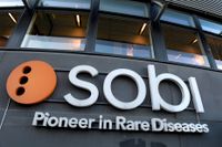 Sobi, ett bioteknologiskt läkemedelsföretag, har värderats till 69,4 miljarder inför ett möjligt uppköp. Delägaren Investor har ställt sig bakom affären. Arkivbild.
