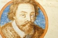 Cornelis Drebbel (1572–1633), självporträtt från 1623.