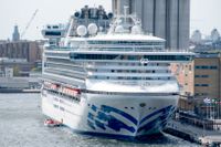 Kryssningsfartyget Sapphire Princess i Frihamnen 2019.