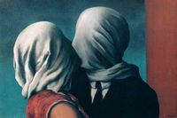 ”Les amants” av René Magritte (1928).
