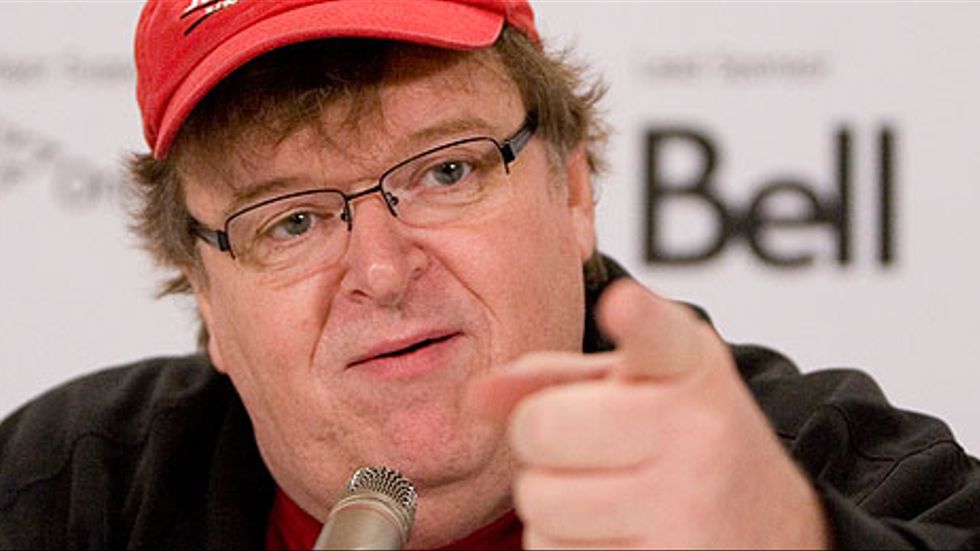 Michael Moore, filmregissör.