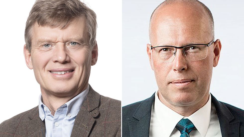 Anders Morin och Magnus Wallerå. 