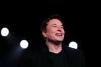 Kändisentreprenören Elon Musk har all anledning att glädjas åt Teslas första kvartal. Arkivbild.