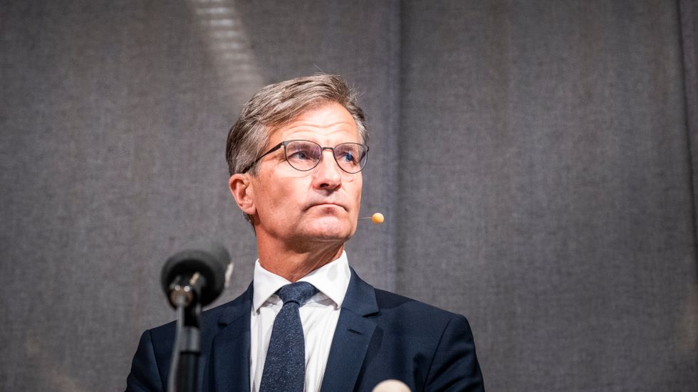 Riksbankschefen Erik Thedéen