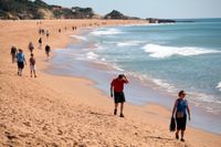 Turistlyft för Portugal efter pandemin trycker ned landets skuldkvot snabbt. Arkivbild