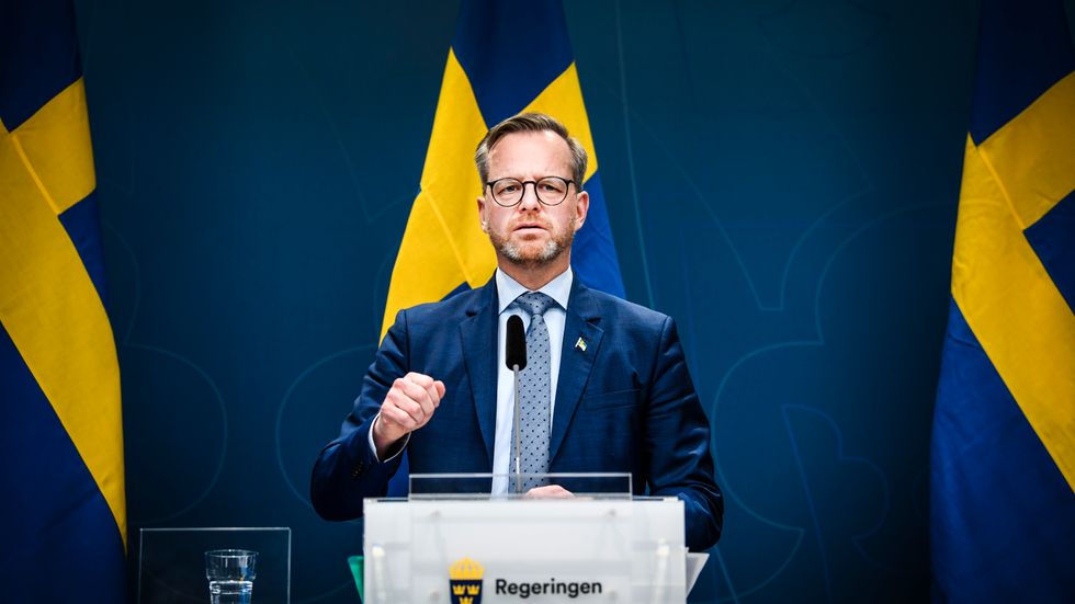 Inrikesminister Mikael Damberg. 
