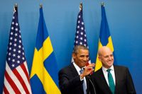 President Obama besöker Sverige i september 2013.