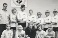 Fotbollslaget Jenny BK, tidigt 70-tal.