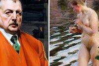 Anders Zorns karriär är makalös. Till höger ”Frileuse”, ett av hans konstverk.