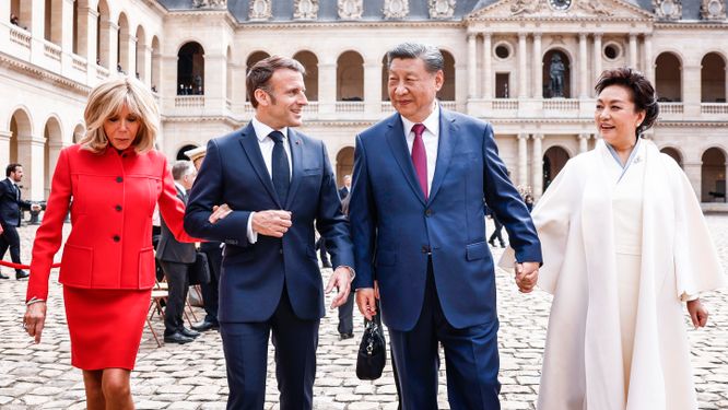 Xi Jinping besök i Europa under måndagen är det första han gör sedan 2019.