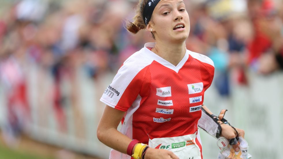 Tove Alexandersson kom inte ens bland de tio främsta i EM. Simona Aebersold från Schweiz tog guldet på medeldistansen. Arkivbild.