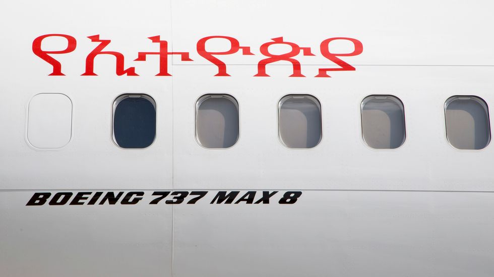 Nära tre år efter den förödande flygolyckan i Etiopien säger Ethiopian Airlines att man åter ska börja flyga med Boeing 737 Max-plan. Arkivbild.