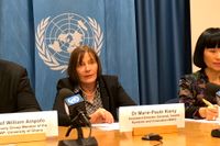 Marie-Paule Kieny, biträdande generaldirektör för WHO.