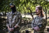 Svenska soldaterna ”Thor” och Tobias Engqvist strider mot Ryssland i Ukraina.